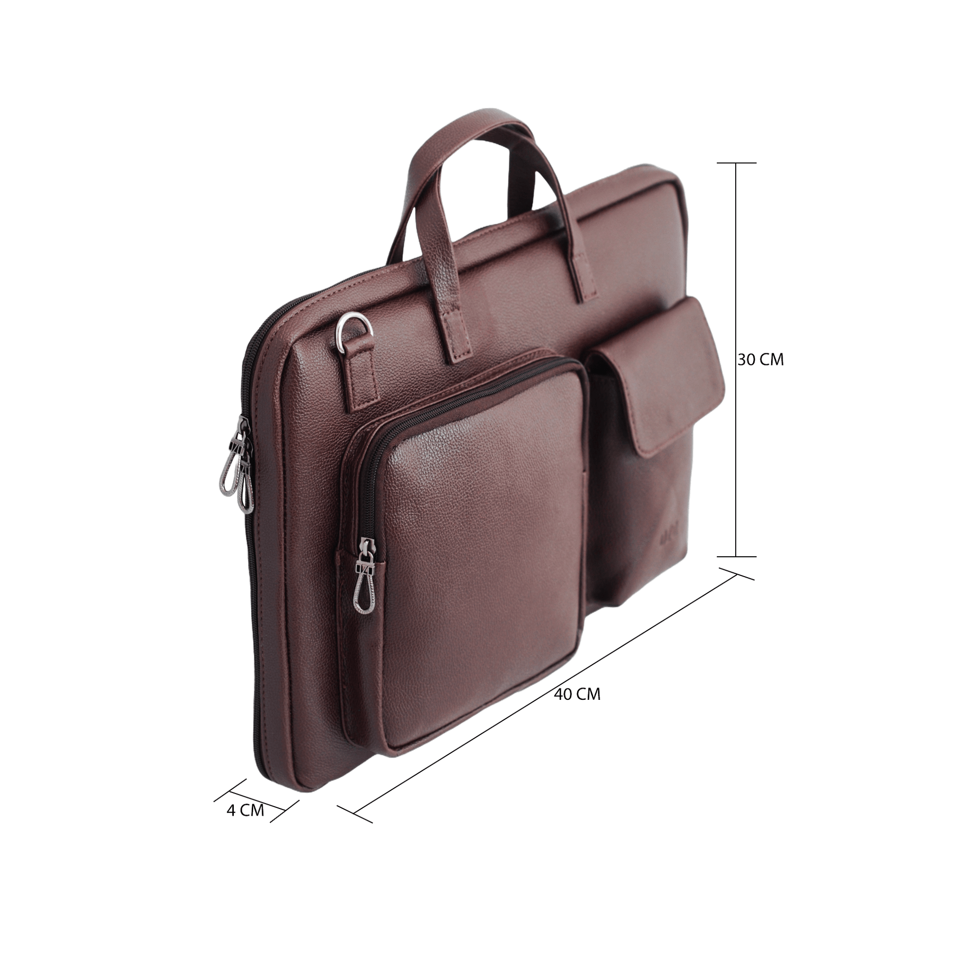 OZO Unisex Laptop Workstation Bag |Sleek Business Laptop Bag for Men - Compact, Multi-Compartment, Travel-Friendly with Trolley Handle & Secure Storage - OZO Bags