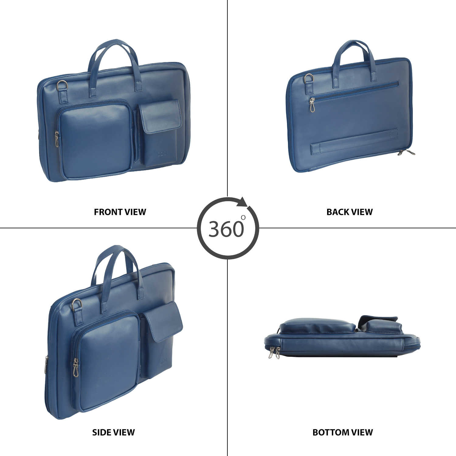 OZO Unisex Laptop Workstation Bag | Sleek Business Laptop Bag for Men - Compact, Multi-Compartment, Travel-Friendly with Trolley Handle & Secure Storage - OZO Bags