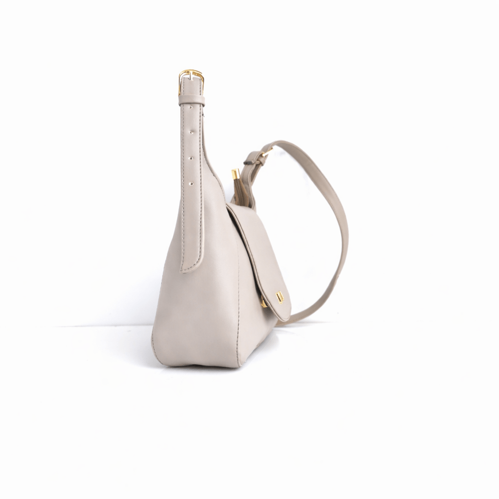 OZO Vegan Leather Sling Bag for Women | Structured Crossbody Bag with Magnetic Flap & Multiple Zip Pockets | Adjustable Strap | Stylish Everyday Shoulder Bag - OZO Bags