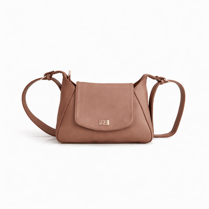 OZO Vegan Leather Sling Bag for Women | Structured Crossbody Bag with Magnetic Flap & Multiple Zip Pockets | Adjustable Strap | Stylish Everyday Shoulder Bag - OZO Bags
