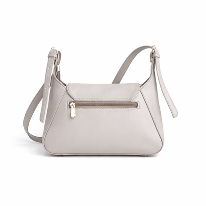 OZO Vegan Leather Sling Bag for Women | Structured Crossbody Bag with Magnetic Flap & Multiple Zip Pockets | Adjustable Strap | Stylish Everyday Shoulder Bag - OZO Bags