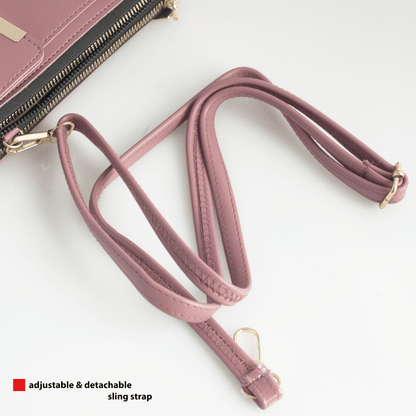 OZO Vegan Leather Stylish Sling Bag for Women – Trendy & Lightweight Crossbody Purse - OZO Bags