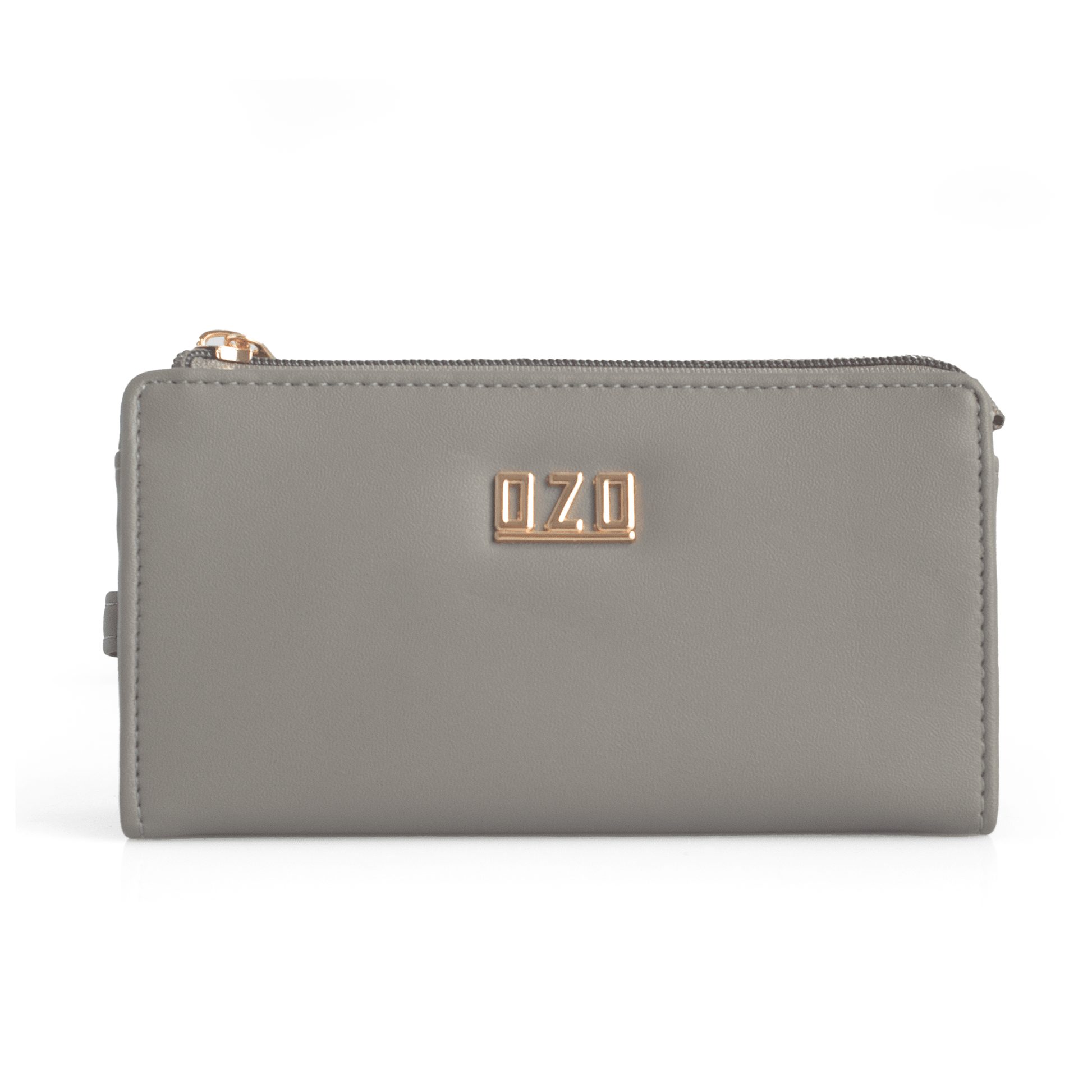 OZO Vegan Leather Women’s Wallet – Stylish Zip-Around Clutch with Multiple Card Slots & Coin Pocket - OZO Bags