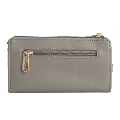 OZO Vegan Leather Women’s Wallet – Stylish Zip-Around Clutch with Multiple Card Slots & Coin Pocket - OZO Bags