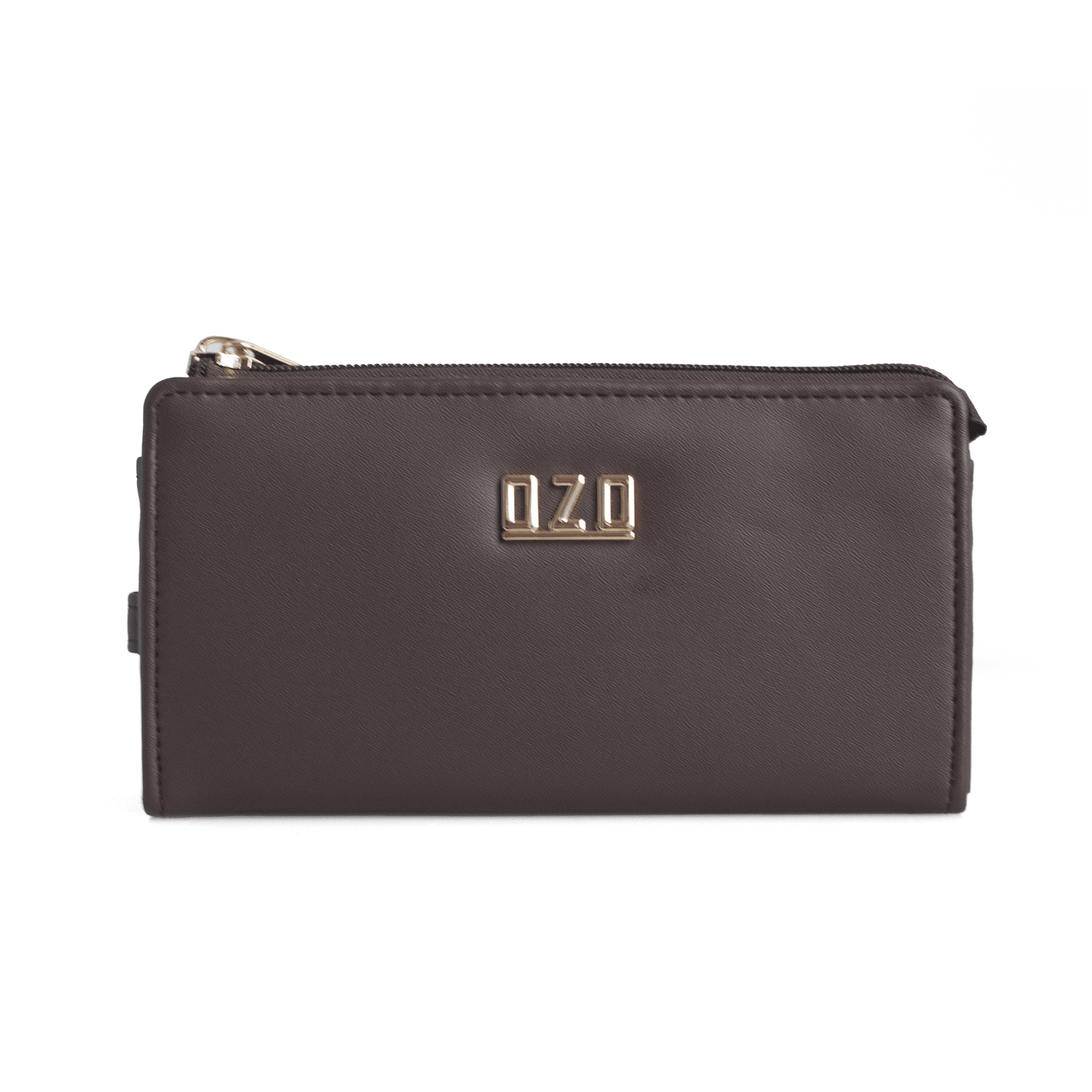 OZO Vegan Leather Women’s Wallet – Stylish Zip-Around Clutch with Multiple Card Slots & Coin Pocket - OZO Bags