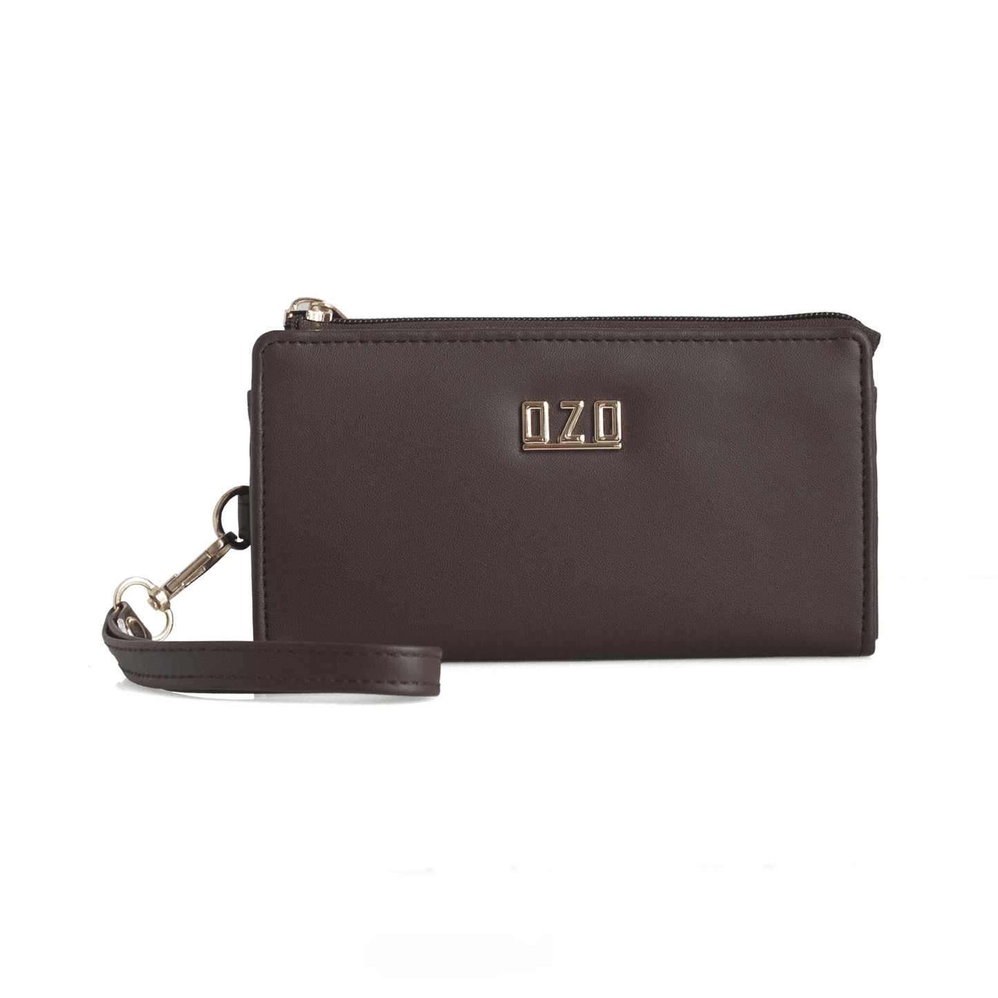 OZO Vegan Leather Women’s Wallet – Stylish Zip-Around Clutch with Multiple Card Slots & Coin Pocket - OZO Bags