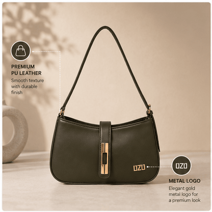OZO Velora Premium Vegan Leather Sling Bag for Women - OZO Bags
