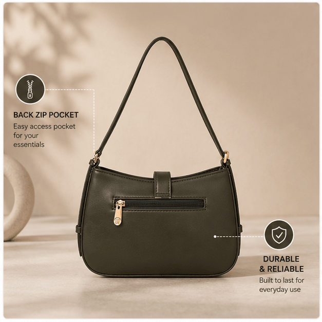 OZO Velora Premium Vegan Leather Sling Bag for Women - OZO Bags