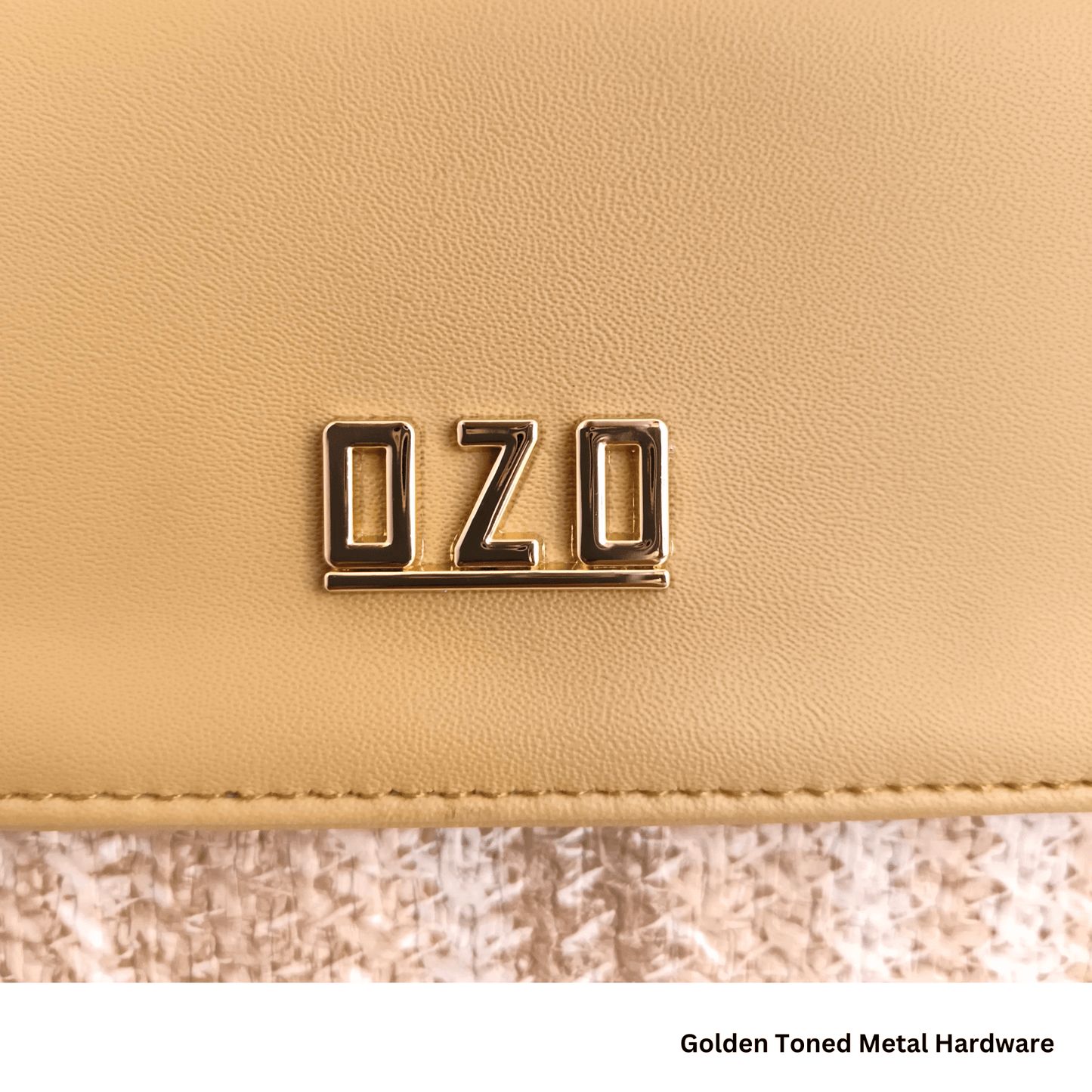 OZO Women’s Crossbody Sling Bag with Magnetic Flap, Vegan Leather Finish & Multiple Zip Compartments - OZO Bags