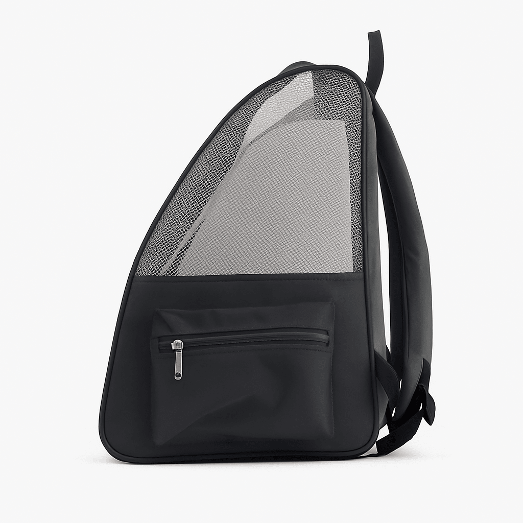 Premium Pet Carrier Backpack for Dogs & Cats – Breathable Mesh Design, Adjustable Straps & Zip Pockets | Travel-Friendly Pet Bag - OZO Bags