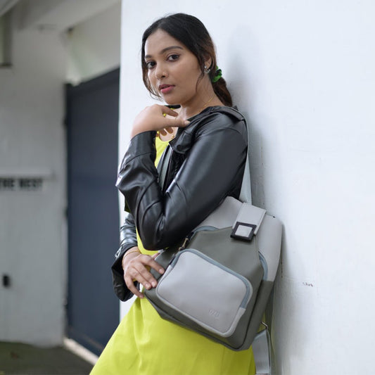 Premium Vegan Leather Bag with Anti-Theft Features, Adjustable Shoulder Strap, and Multiple Compartments - OZO Bags