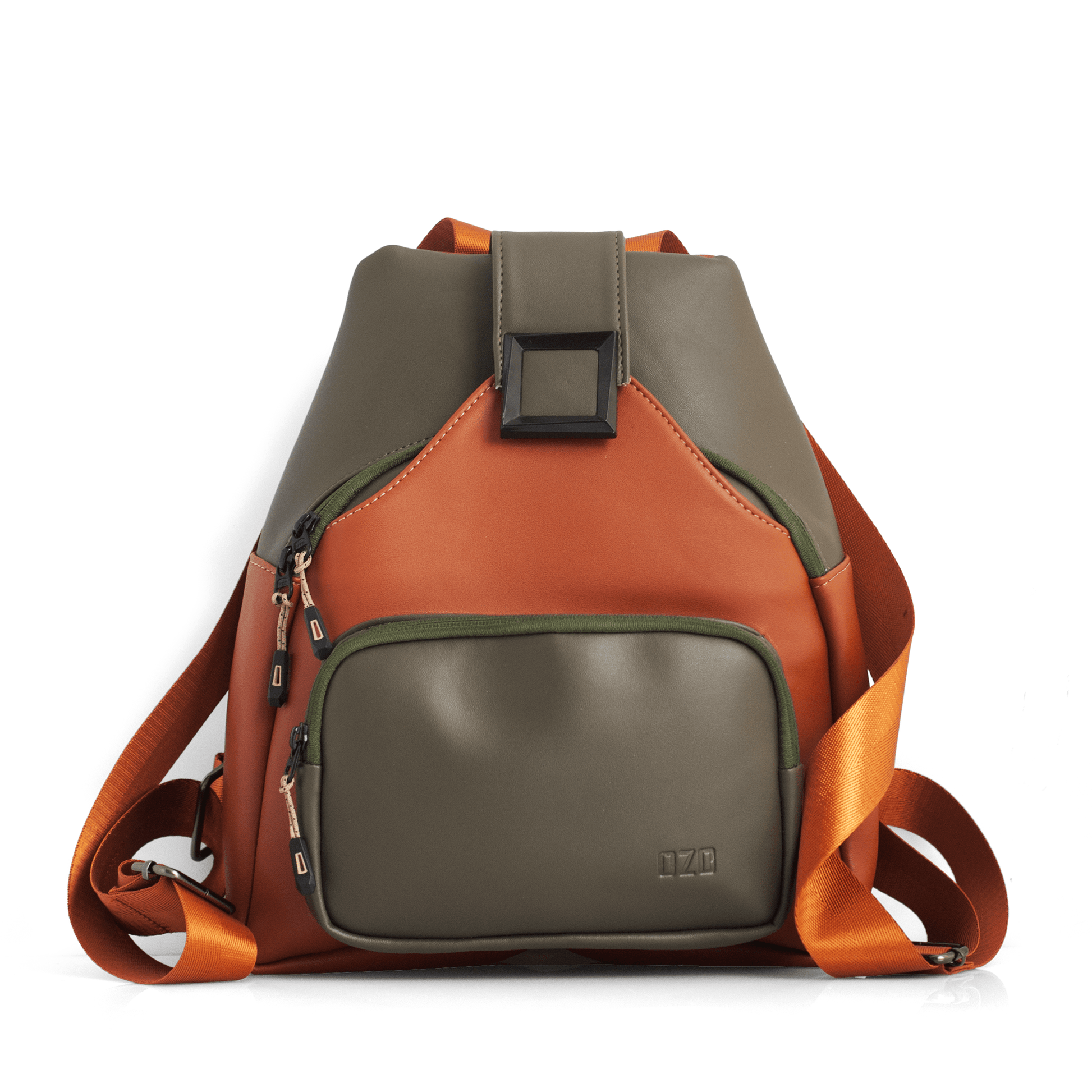 Premium Vegan Leather Bag with Anti-Theft Features, Adjustable Shoulder Strap, and Multiple Compartments - OZO Bags