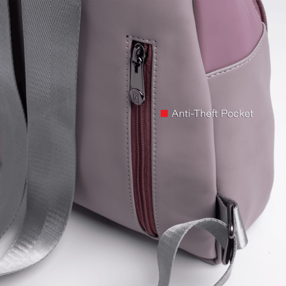 Premium Vegan Leather Bag with Anti-Theft Features, Adjustable Shoulder Strap, and Multiple Compartments - OZO Bags