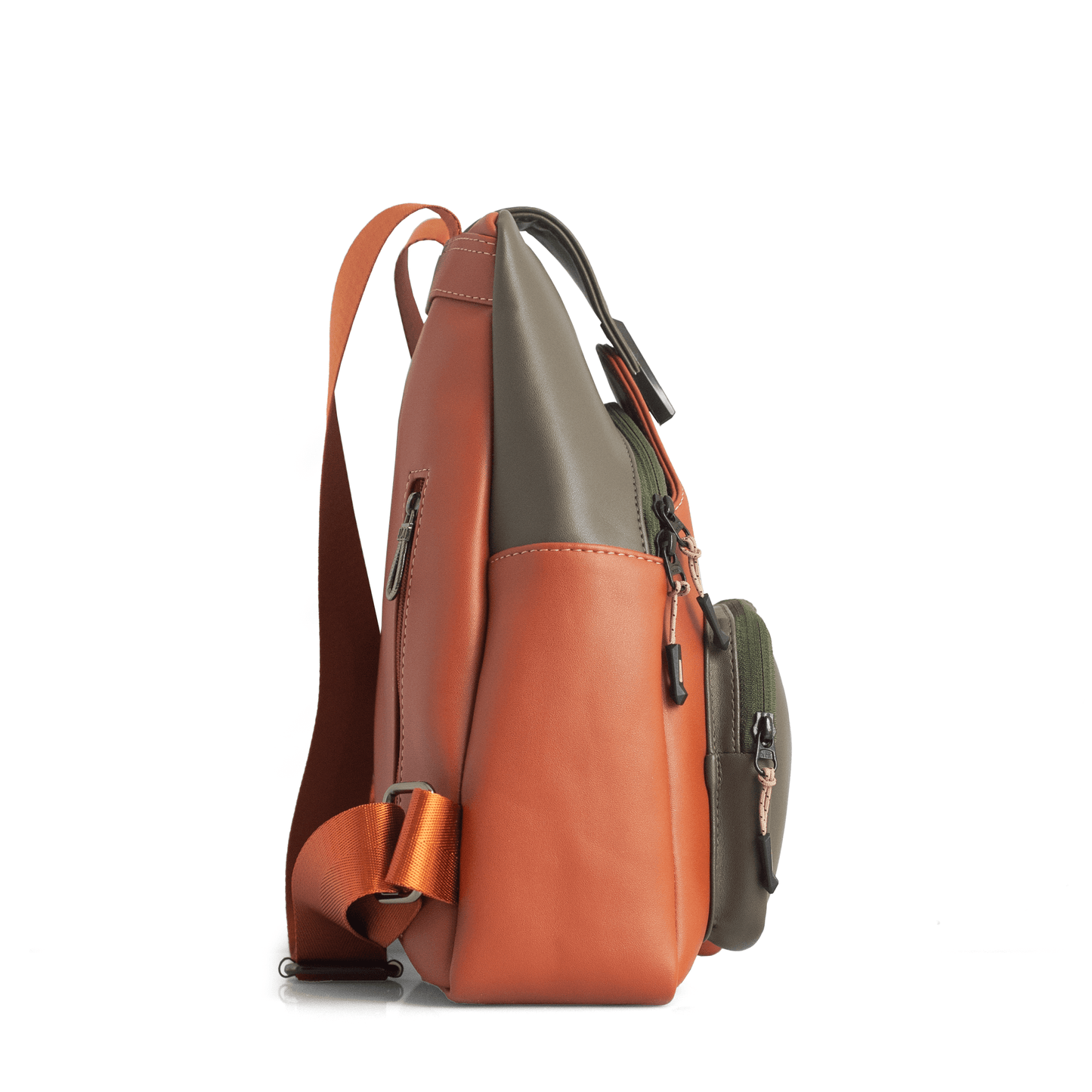 Premium Vegan Leather Bag with Anti-Theft Features, Adjustable Shoulder Strap, and Multiple Compartments - OZO Bags