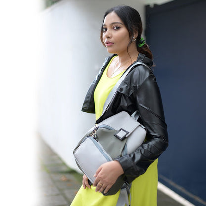 Premium Vegan Leather Bag with Anti-Theft Features, Adjustable Shoulder Strap, and Multiple Compartments - OZO Bags
