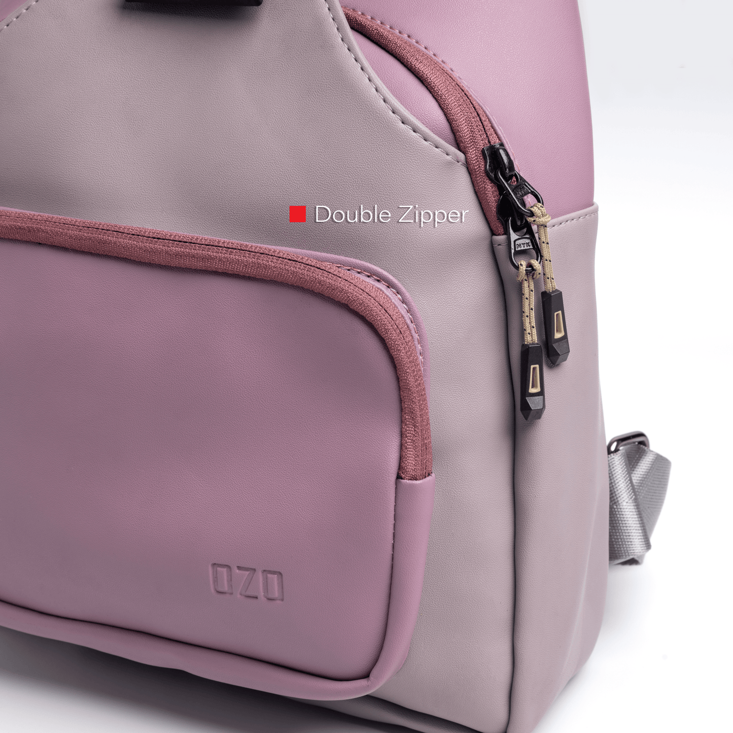 Premium Vegan Leather Bag with Anti-Theft Features, Adjustable Shoulder Strap, and Multiple Compartments - OZO Bags