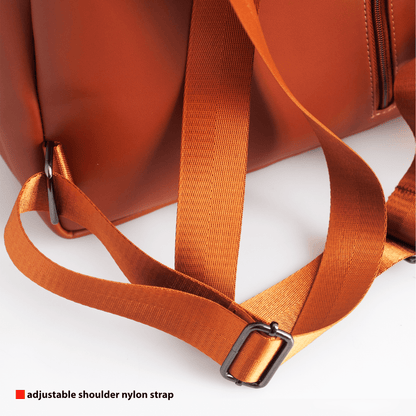 Premium Vegan Leather Bag with Anti-Theft Features, Adjustable Shoulder Strap, and Multiple Compartments - OZO Bags