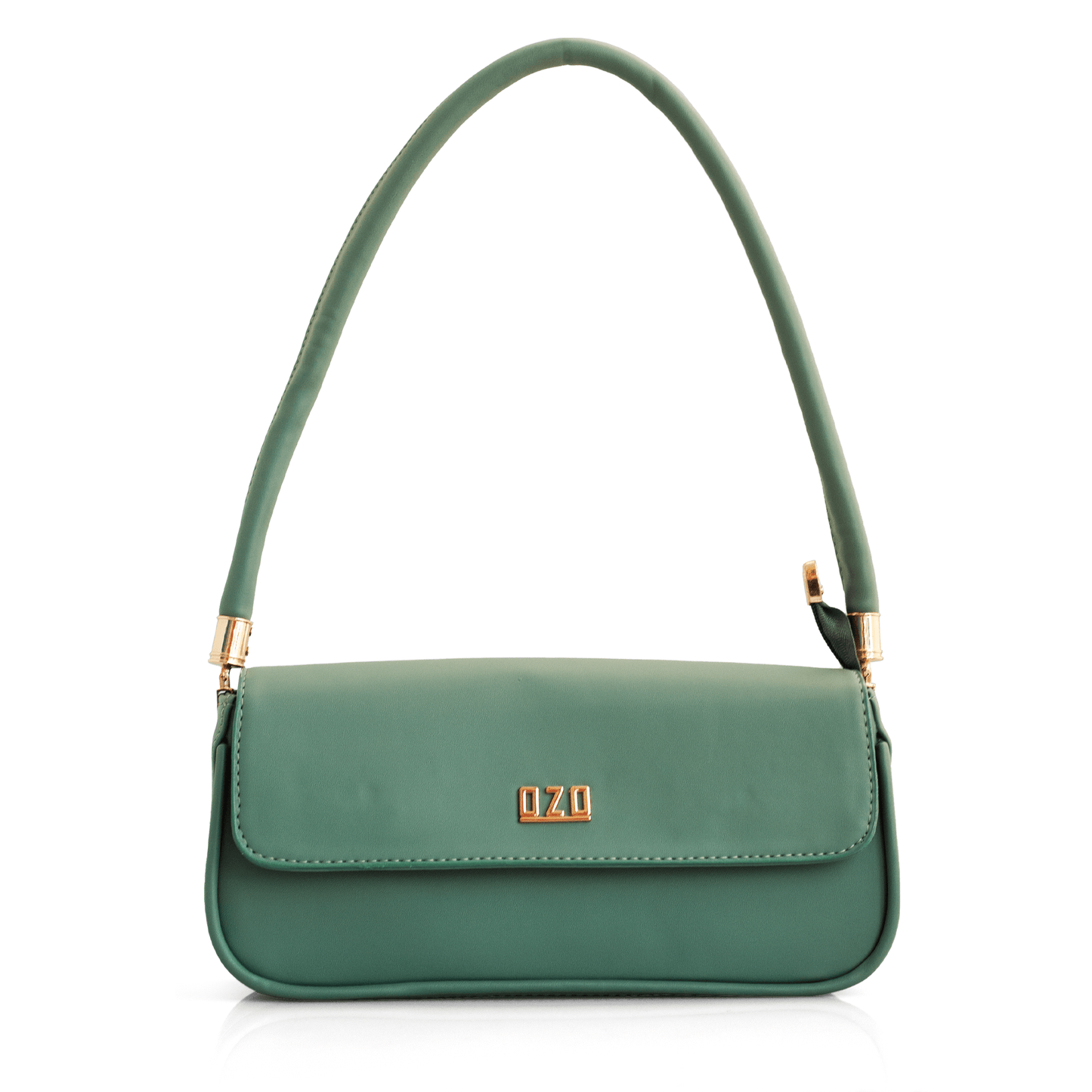 Premium Vegan Leather Handbag with Golden-Toned Hardware and Top Handle - Stylish & Sustainable - OZO Bags
