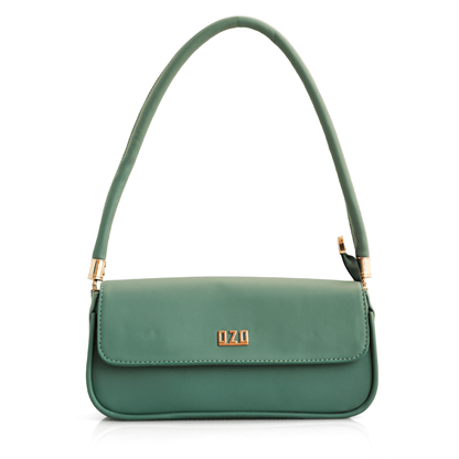 Premium Vegan Leather Handbag with Golden-Toned Hardware and Top Handle - Stylish & Sustainable - OZO Bags