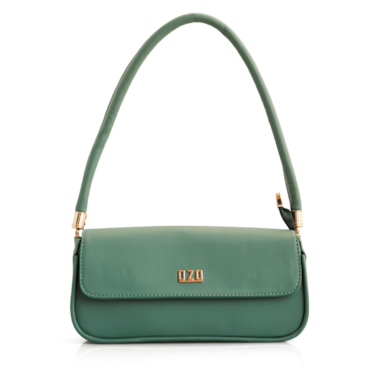 Premium Vegan Leather Handbag with Golden-Toned Hardware and Top Handle - Stylish & Sustainable - OZO Bags