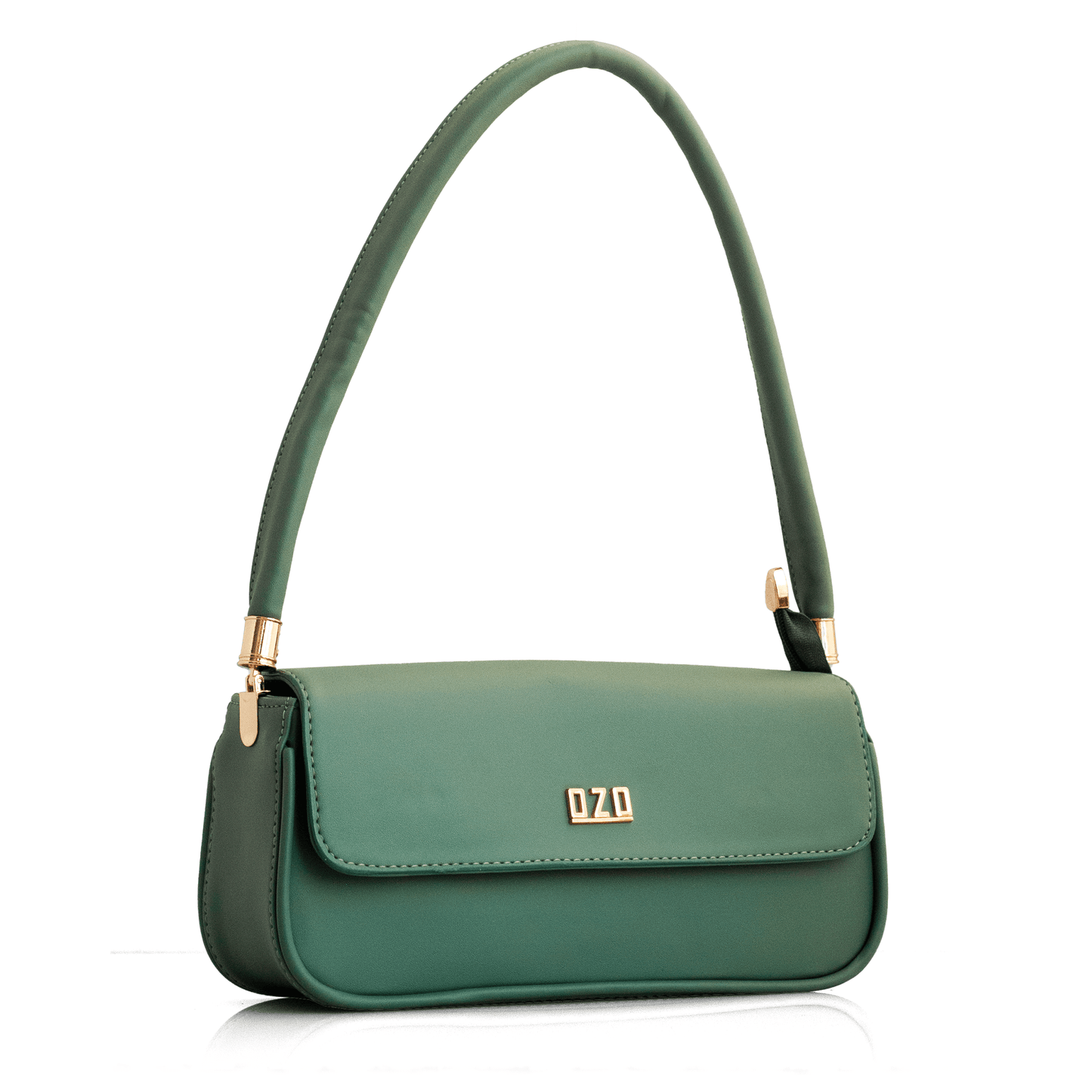 Premium Vegan Leather Handbag with Golden-Toned Hardware and Top Handle - Stylish & Sustainable - OZO Bags