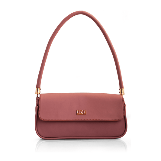 Premium Vegan Leather Handbag with Golden-Toned Hardware and Top Handle - Stylish & Sustainable - OZO Bags