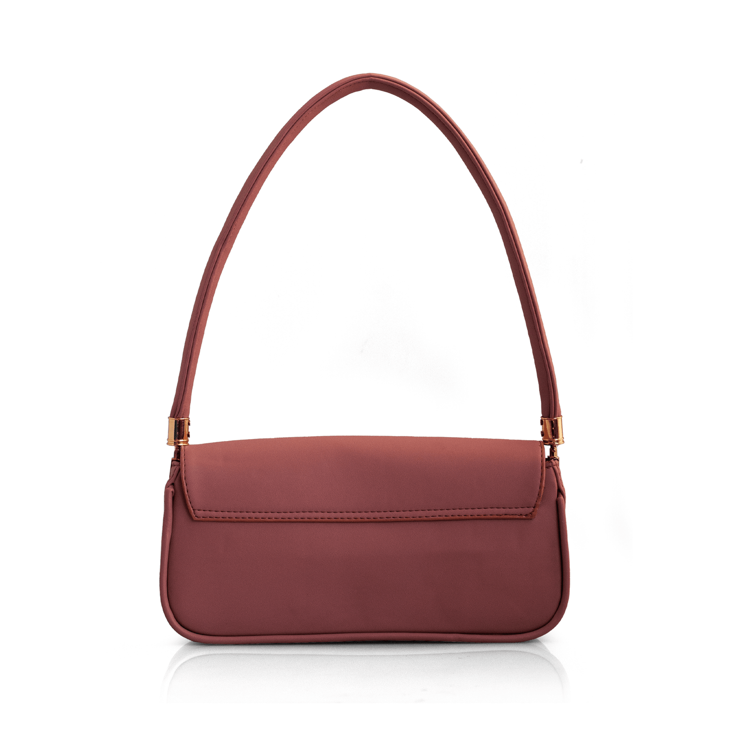 Premium Vegan Leather Handbag with Golden-Toned Hardware and Top Handle - Stylish & Sustainable - OZO Bags