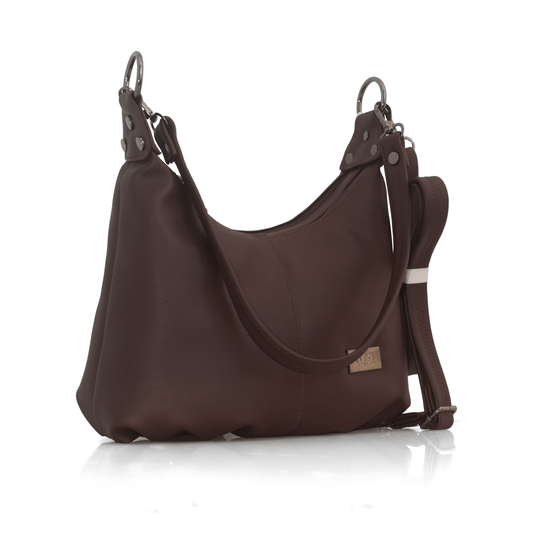 Premium Vegan Leather Handbag - Women's Stylish Shoulder Bag with Adjustable Sling Strap, Multi-Pocket Design, Lightweight & Durable - OZO Bags