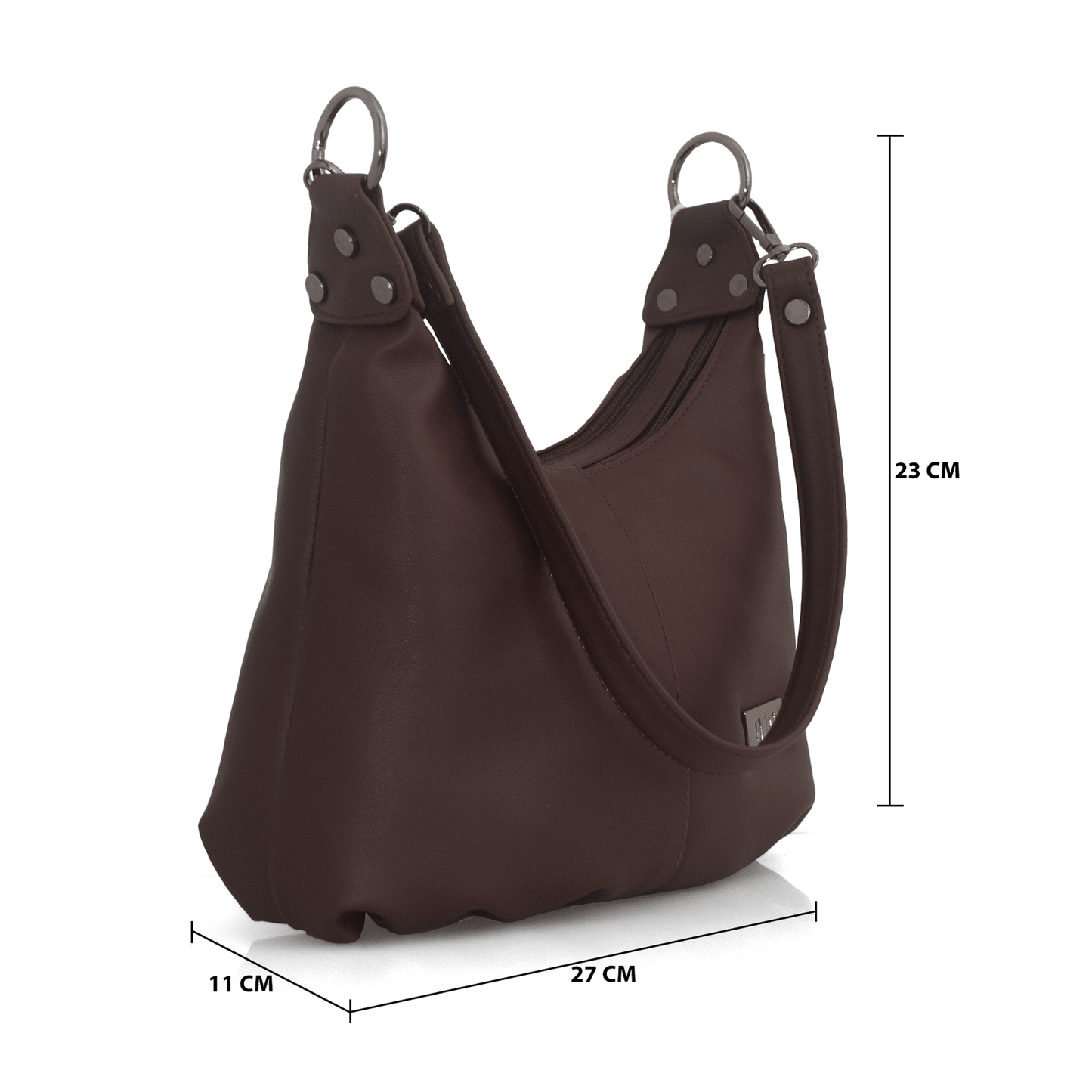 Premium Vegan Leather Handbag - Women's Stylish Shoulder Bag with Adjustable Sling Strap, Multi-Pocket Design, Lightweight & Durable - OZO Bags