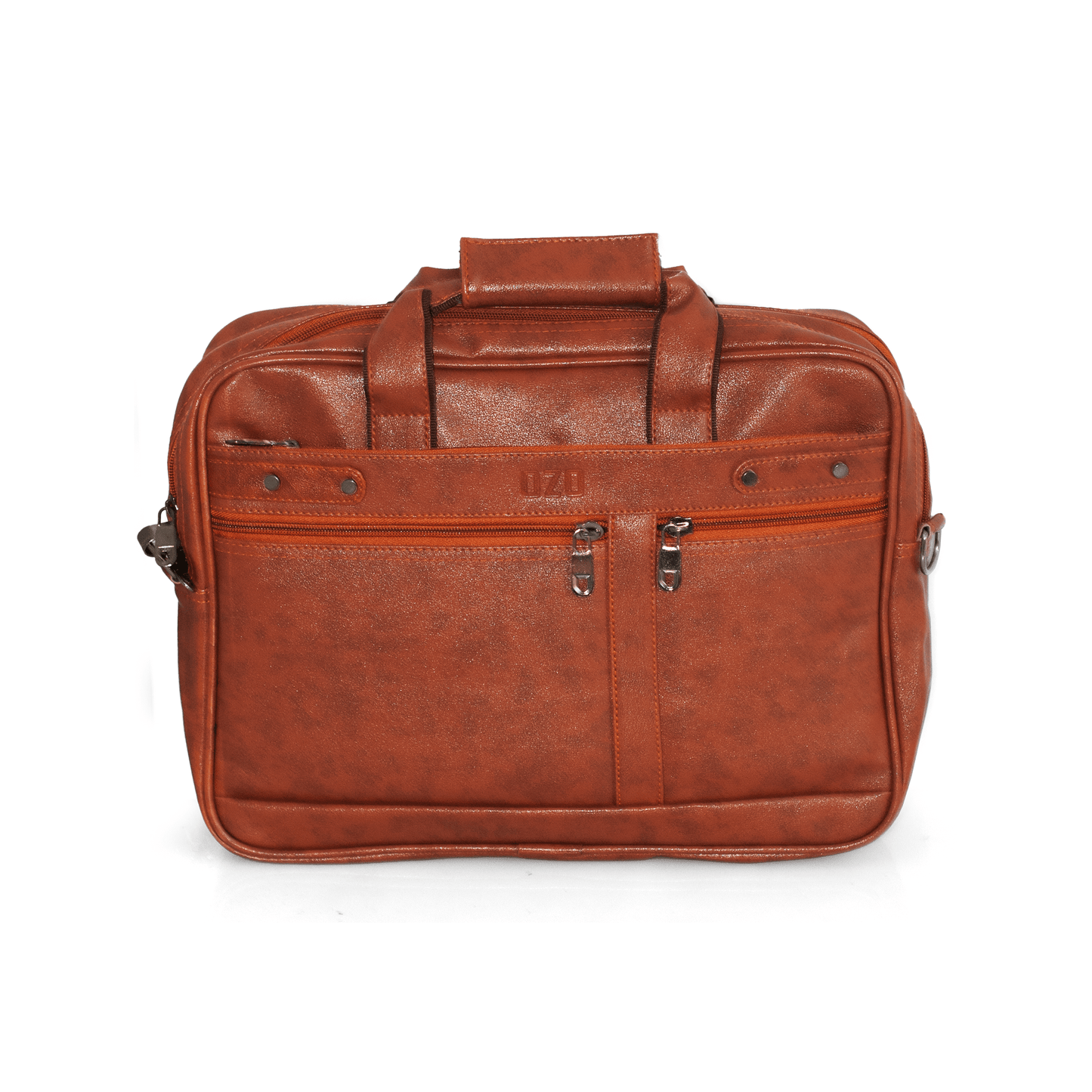 Premium Vegan Leather Laptop Bag with Detachable Compartments and Adjustable Strap - OZO Bags