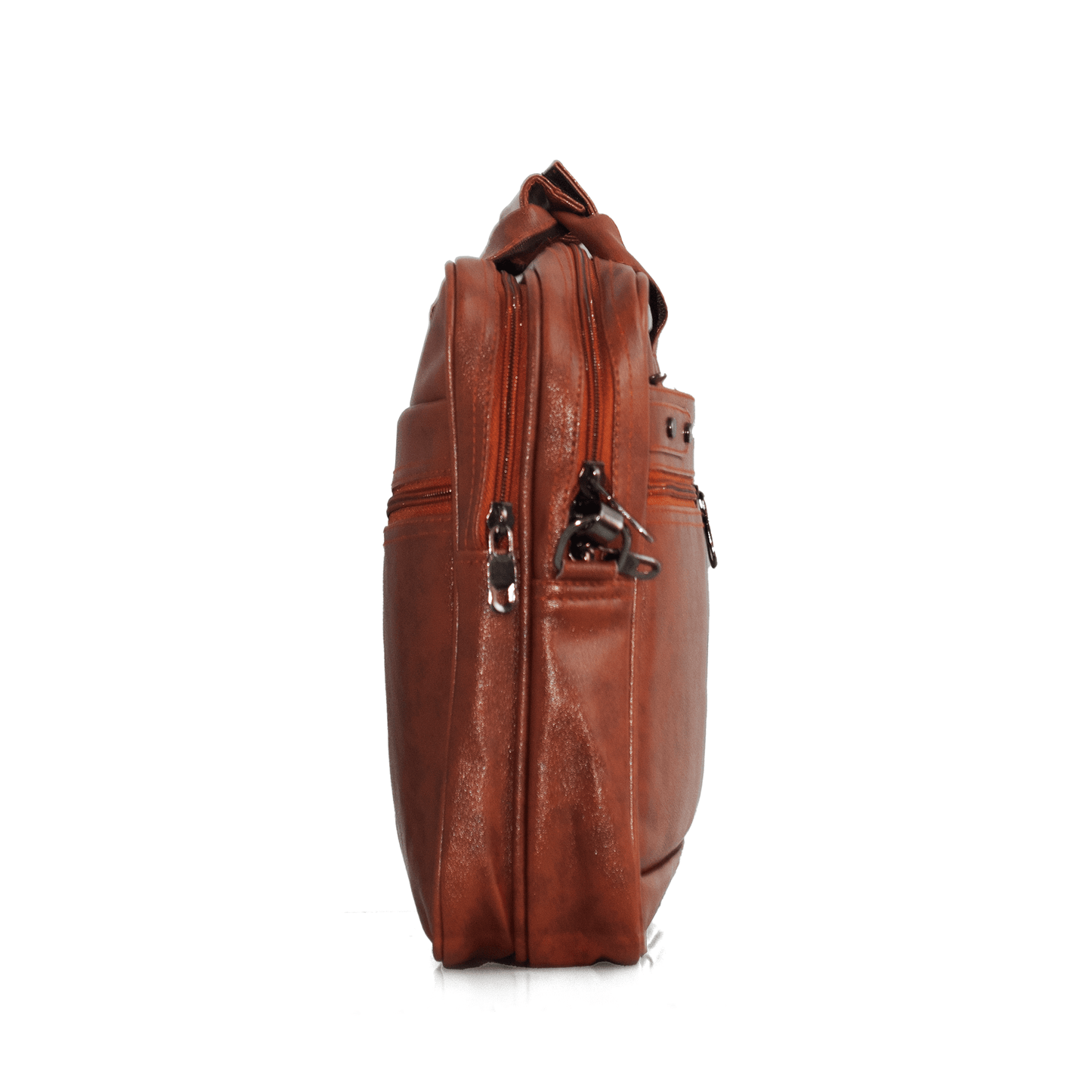 Premium Vegan Leather Laptop Bag with Detachable Compartments and Adjustable Strap - OZO Bags