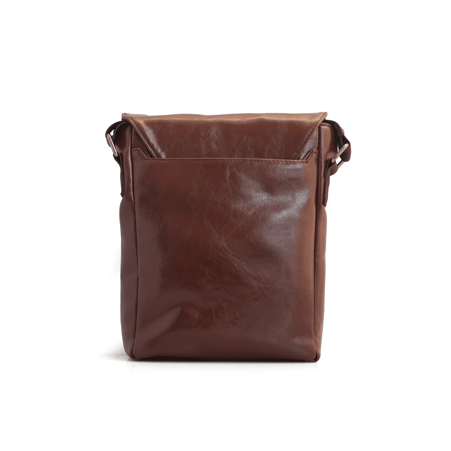 Premium Vegan Leather Messenger Bag for Men – Stylish Crossbody Shoulder Bag with Multiple Pockets & Adjustable Strap - OZO Bags
