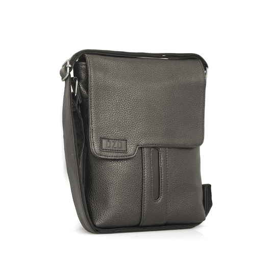 Premium Vegan Leather Sling Bag for Men - Crossbody Shoulder Bag with Adjustable Strap, Multiple Compartments & Magnetic Closure - OZO Bags