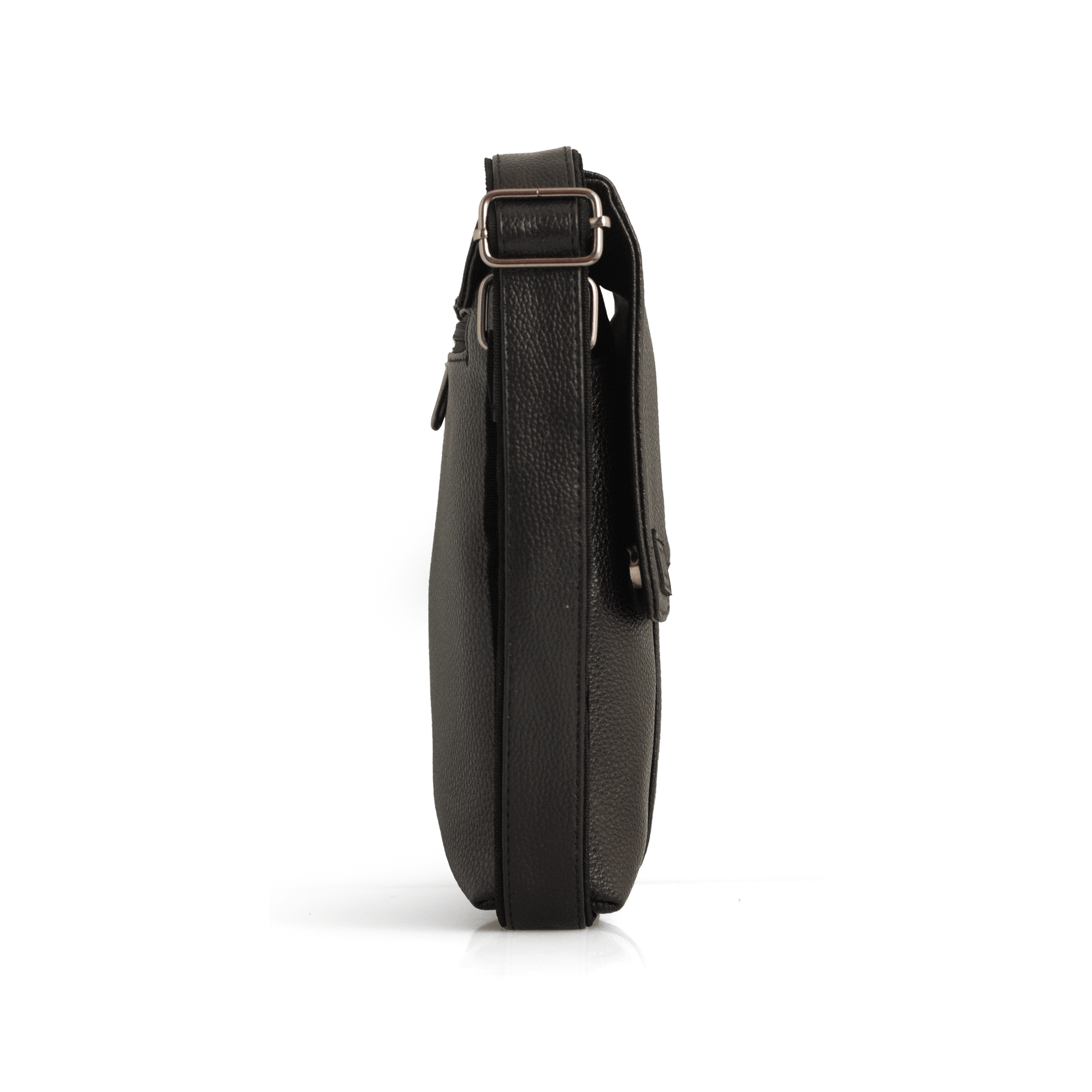 Premium Vegan Leather Sling Bag for Men - Crossbody Shoulder Bag with Adjustable Strap, Multiple Compartments & Magnetic Closure - OZO Bags