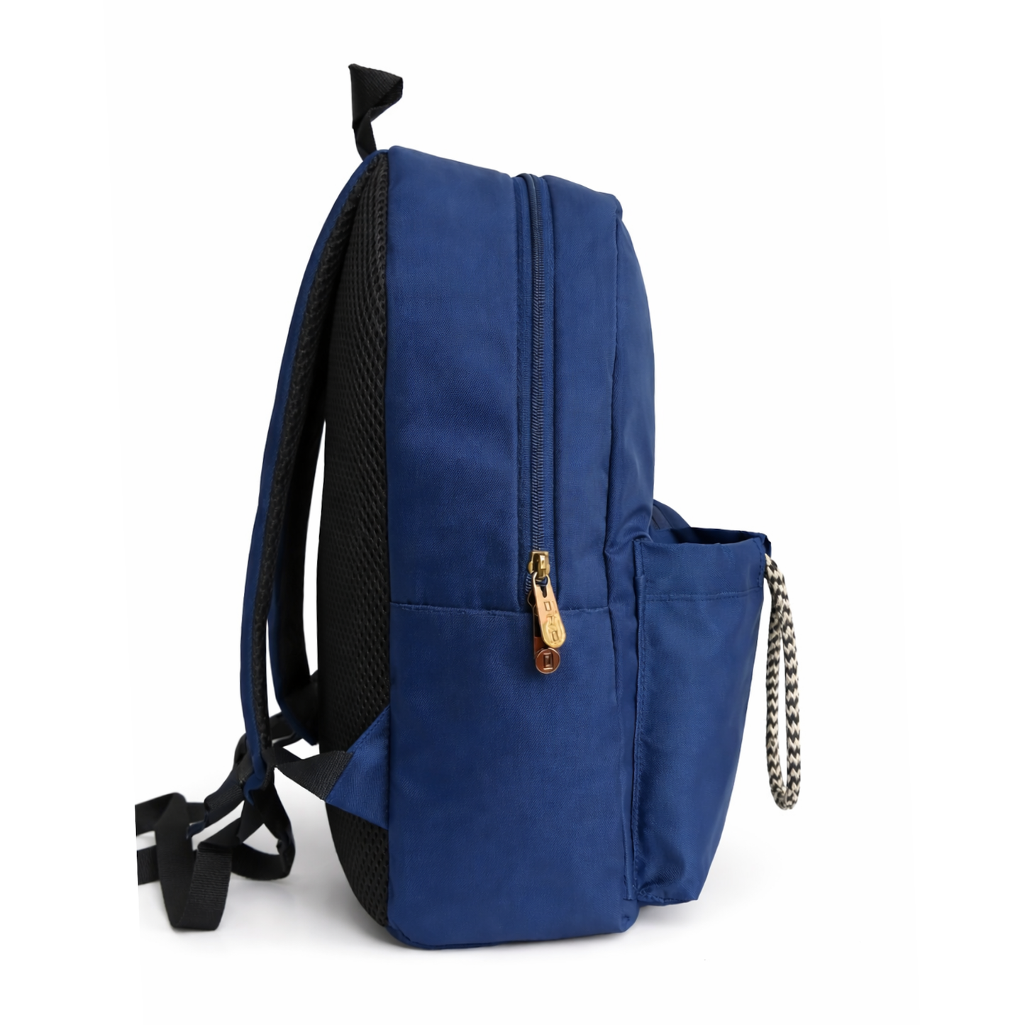 Durable Everyday Backpack with Multi-Pocket Design & Rope Detail | Sturdy Travel, School & Work Bag