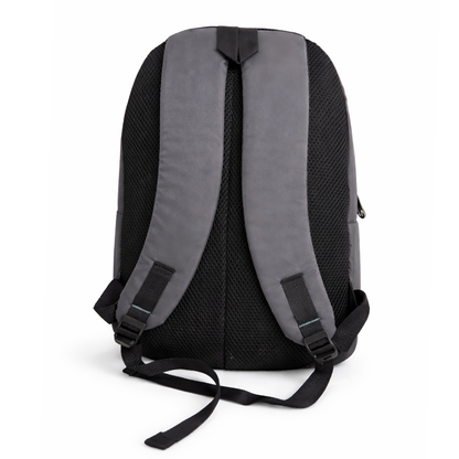 Durable Everyday Backpack with Multi-Pocket Design & Rope Detail | Sturdy Travel, School & Work Bag