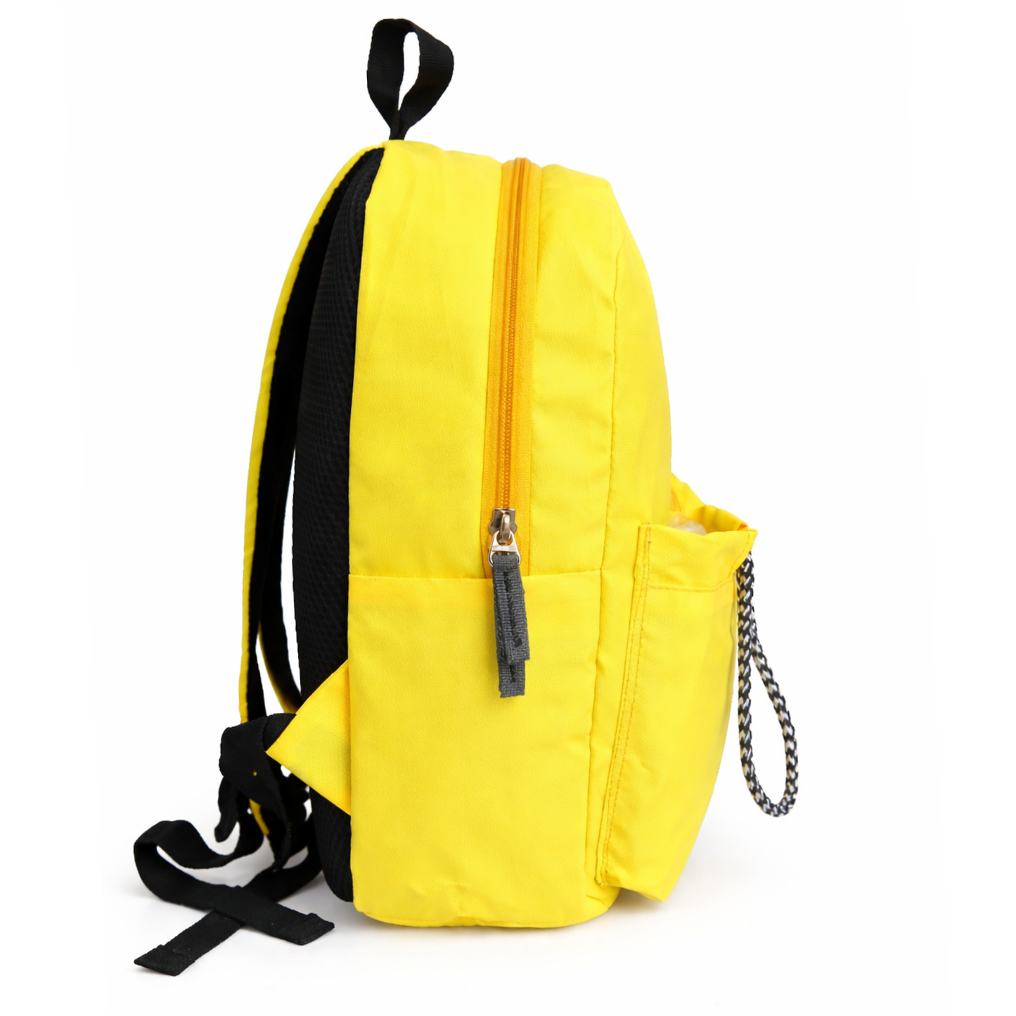 Durable Everyday Backpack with Multi-Pocket Design & Rope Detail | Sturdy Travel, School & Work Bag