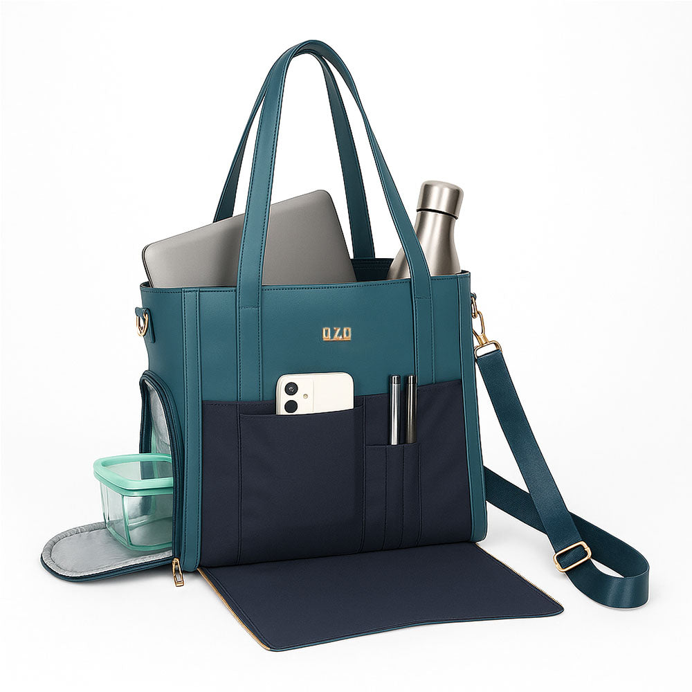 OZO Ultimate Office Tote Bag for Women – Work, Travel & Style in One Premium Bag!