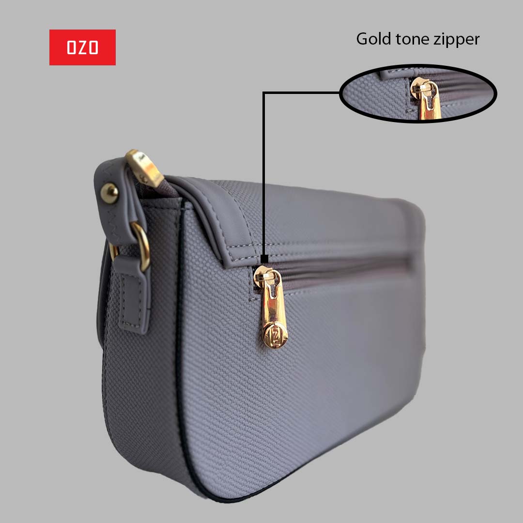 OZO Women’s Vegan Leather Sling Bag – Stylish Crossbody Handbag for Casual & Formal Outfits